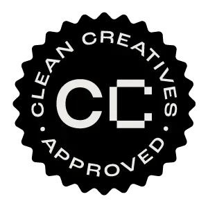 Clean Creatives Approved Badge
